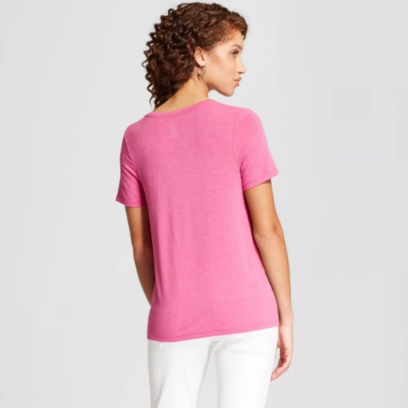 2 Pack!! Scoop T-Shirts - Gray & Pink #74-125 - Picture 5 of 6